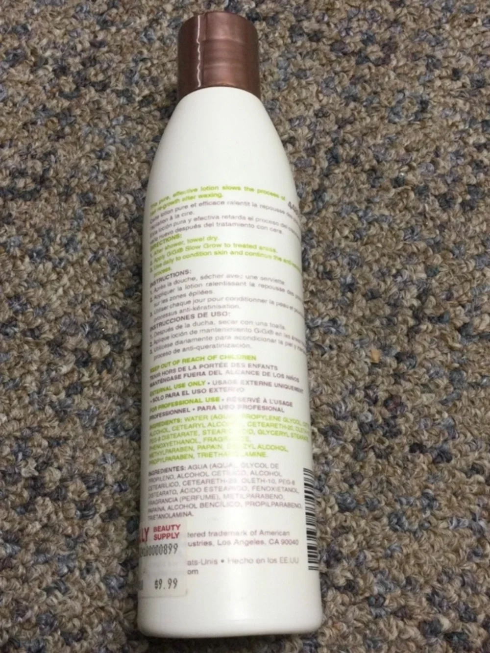 GiGi Slow Growth - Reduces Hair Growth 8 oz.